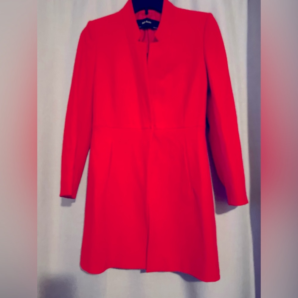 Zara red coat